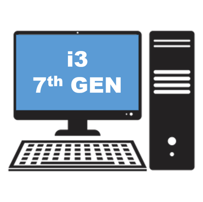 i3 7th Gen Branded Desktop